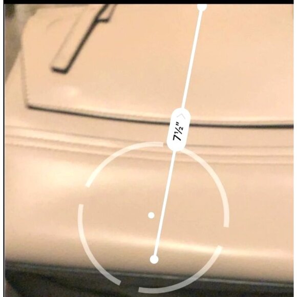 Pale Leather Italian Handmade Structured Satchel Handbag With Adjustable Straps - Picture 9 of 9